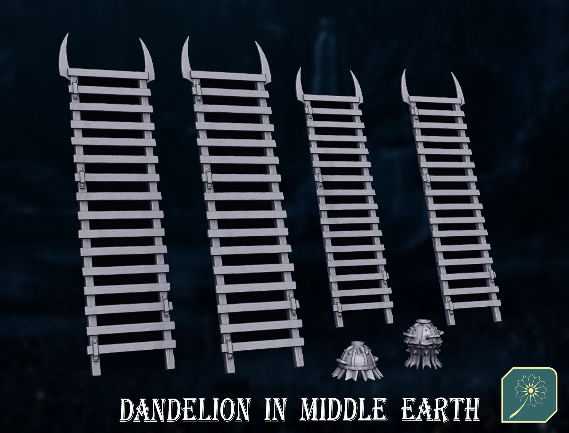 Siege Ladder and Bombs